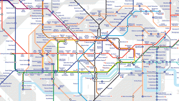 Metrokaart Londen, heden