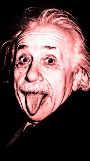 Einstein - oil painting