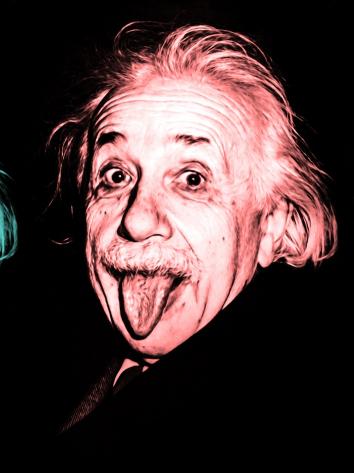 Einstein - oil painting