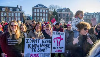 Amsterdam tegen Trump