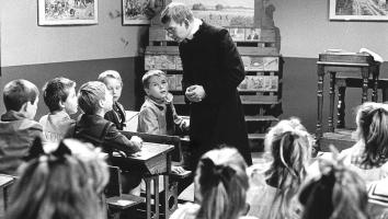 schoolklas in Hilversum in 1977