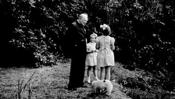 Churchill met de Oranjes