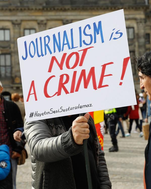 journalistiek is geen misdaad