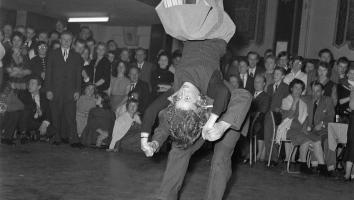 Rock-'n-roll danswedstrijd in 1957