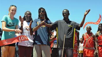 wereldrecordhoudster Paula Radcliffe 