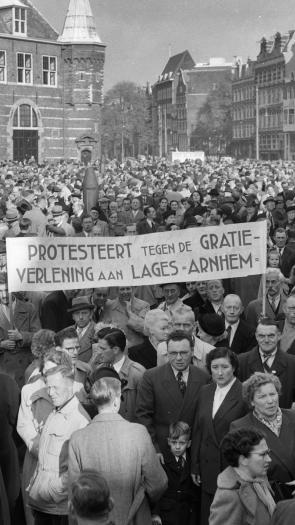 protesten tegen de gratieverlening