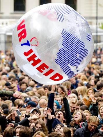vrijheid vieren op 5 mei