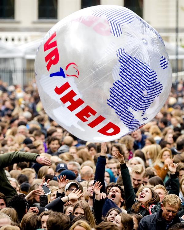 vrijheid vieren op 5 mei