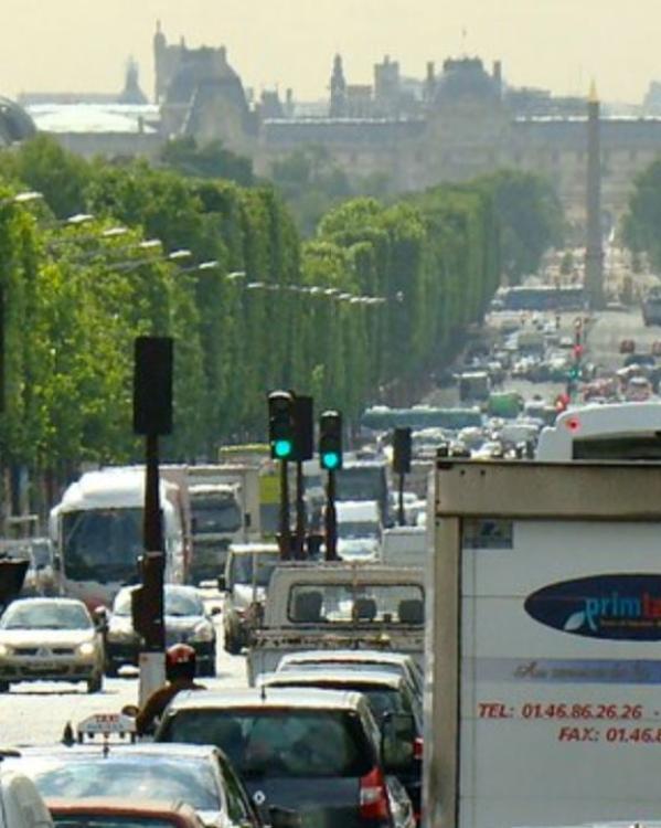 Parijs Champs Elysee