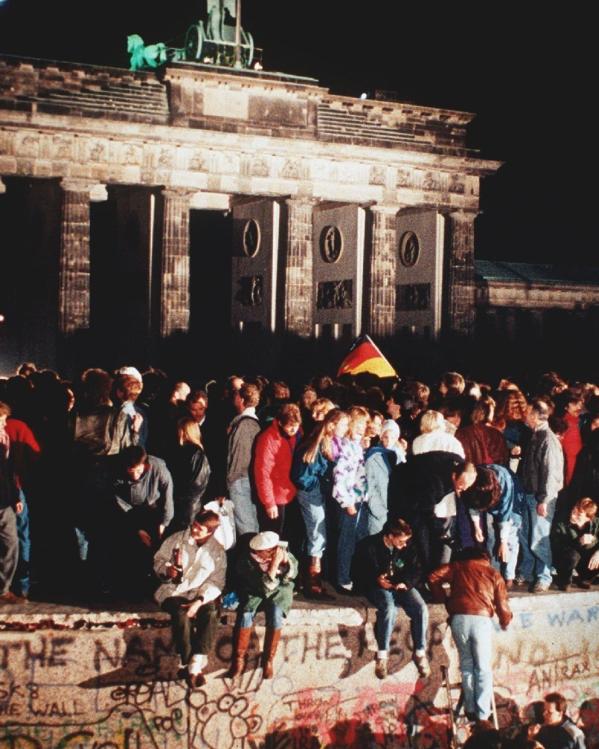 de berlijnse muur in 1989