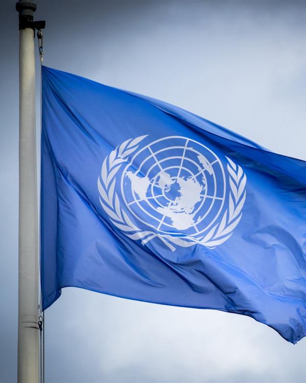 vlag van de verenigde naties