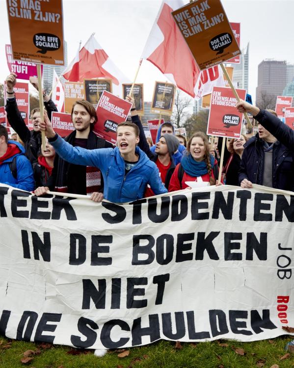 studeren_basisbeurs studenten protesten