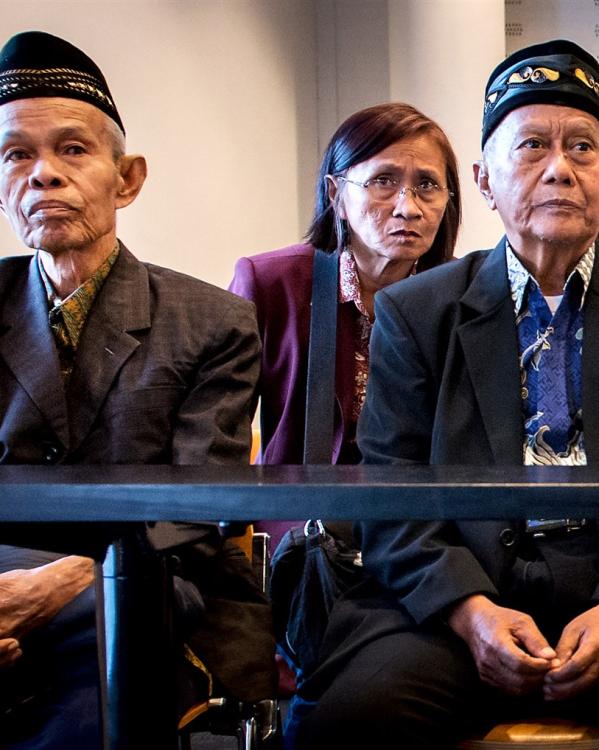 nabestaanden van slachtoffers van de executies in zuid-sulawesi