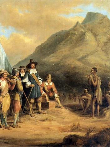 aankomst van riebeeck