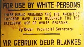 rassenscheiding bord