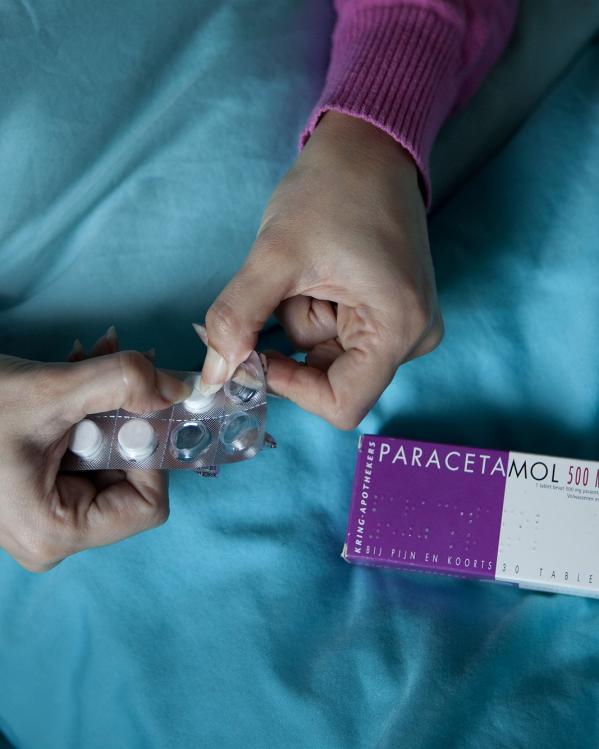 paracetemol om de hoofdpijn tegen te gaan