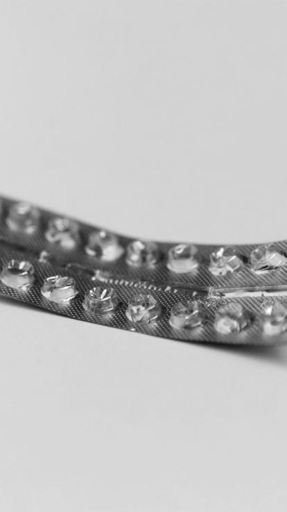 een lege pillenstrip