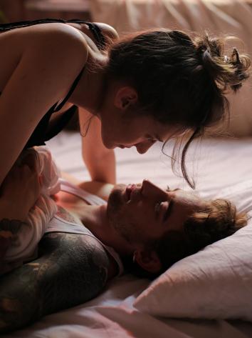 koppel in bed, minder zin in seks