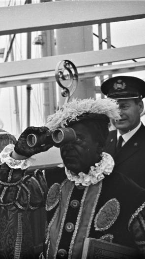 zwarte piet en sinterklaas vroeger