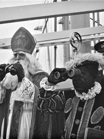 zwarte piet en sinterklaas vroeger