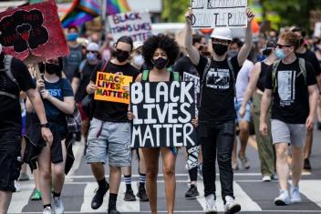 Black Lives Matter demonstratie