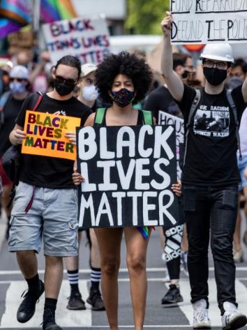 Black Lives Matter demonstratie