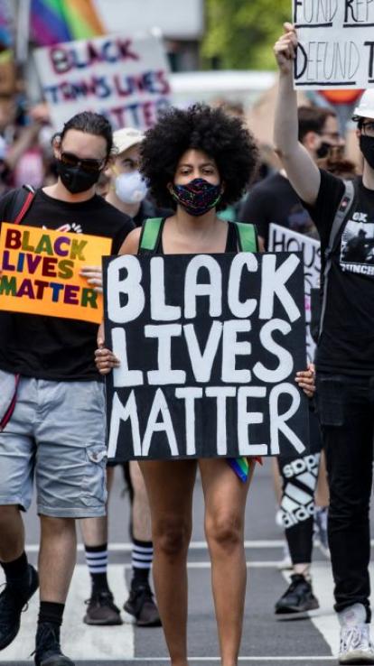 Black Lives Matter demonstratie