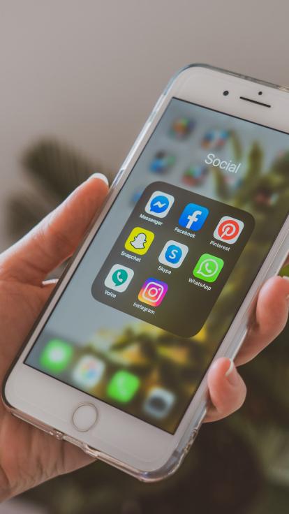 sociale media apps op je telefoon