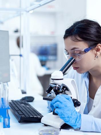 ontwikkelen vaccin in lab