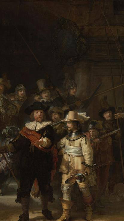 schilderij nachtwacht