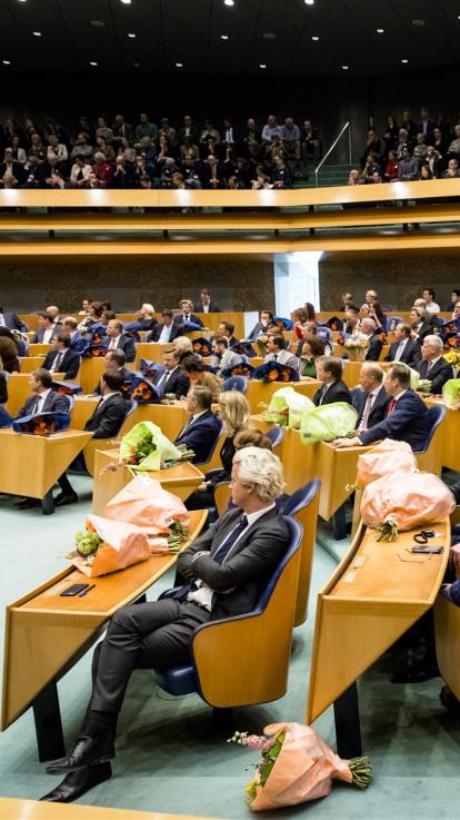 installatie van de nieuwe Tweede Kamerleden