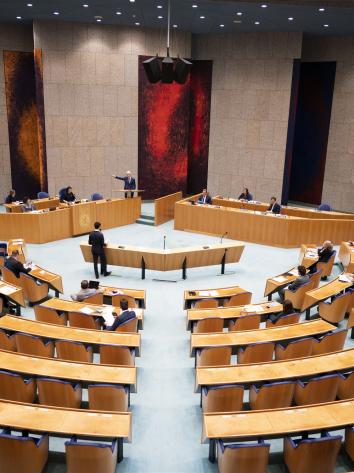 de tweede kamerzaal