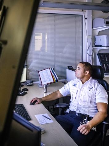 nachtdienst in de beveiliging, security