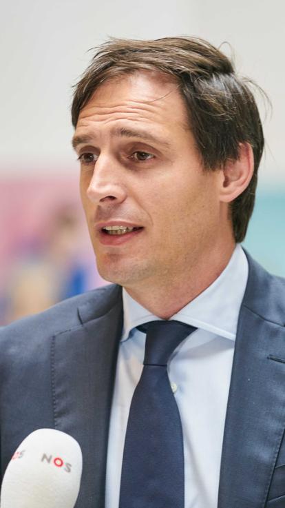 Hoekstra aan het interviewen