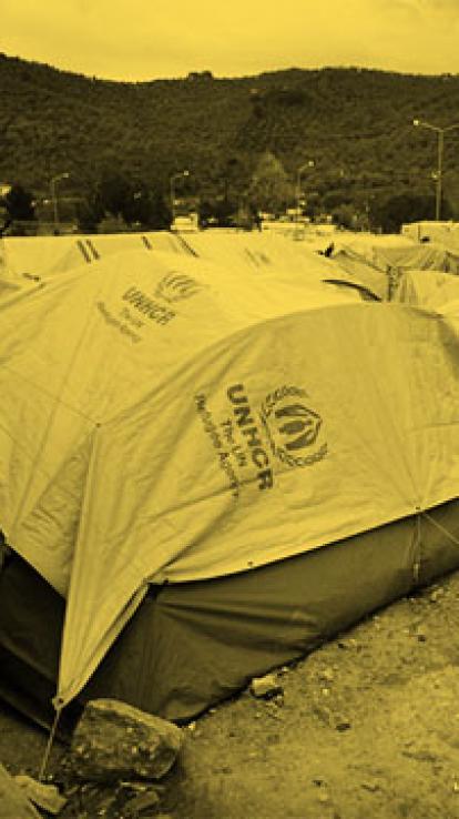 3 GL nieuwkomers- vluchtelingenkamp