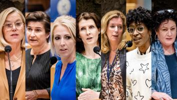 vrouwelijke lijsttrekkers bij de tweede kamer verkiezingen in 2021