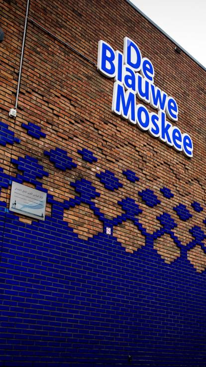 De blauwe moskee