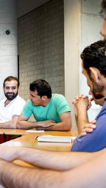 Taalles in een Nederlandse school