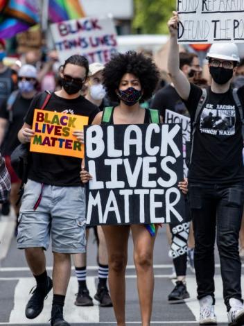 black lives matter demonstratie