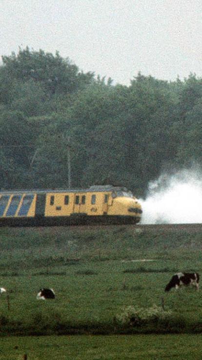 de gekaapte trein in 1977