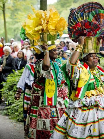 Keti Koti festival in het Oosterpark