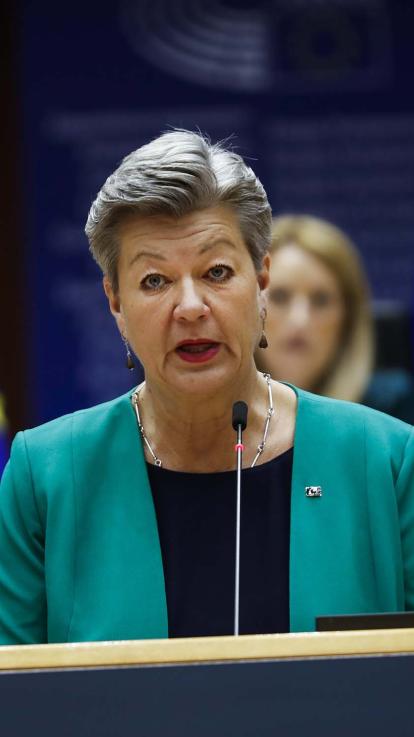 Ylva Johansson, Europese Commissie