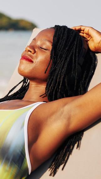 genieten van het zonnetje