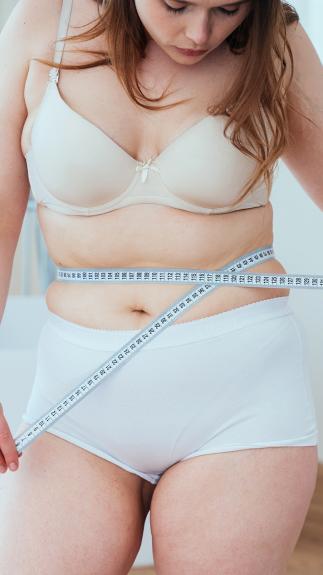 vrouw verliest na haag maagverkleining veel gewicht