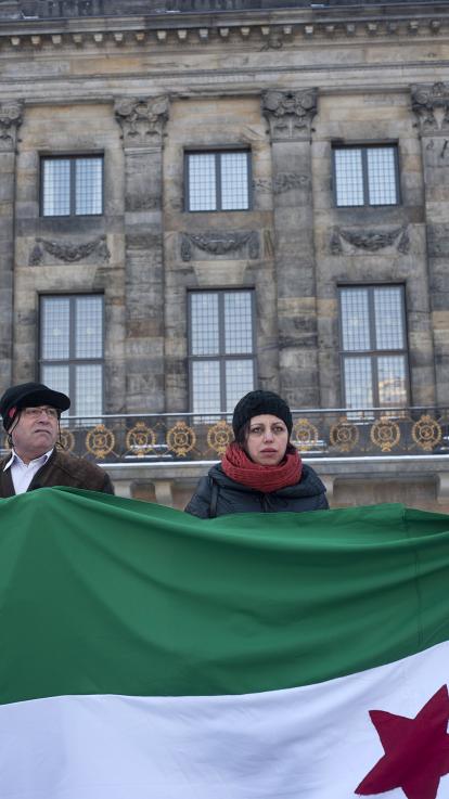  2_syrischevluchtelingen_damprotest_groen