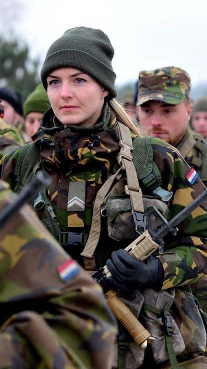 militairen op oefening in het buitenland