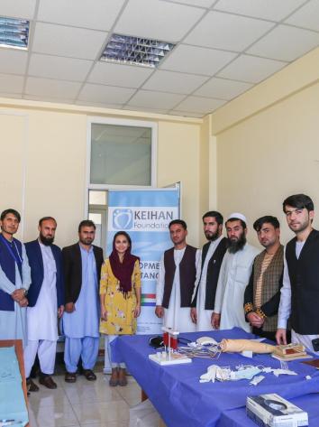 Keihan team in Afghanistan 