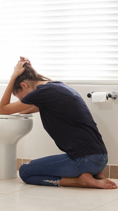 misselijk door kater