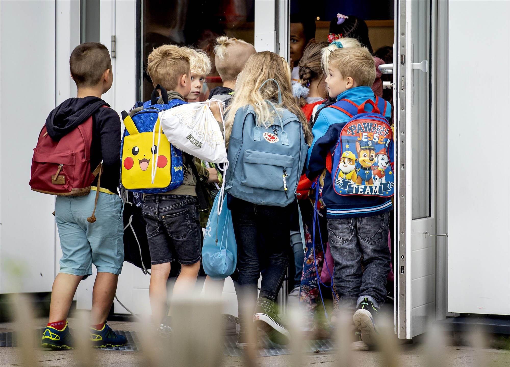leerlingen van een basisschool