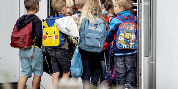 leerlingen van een basisschool